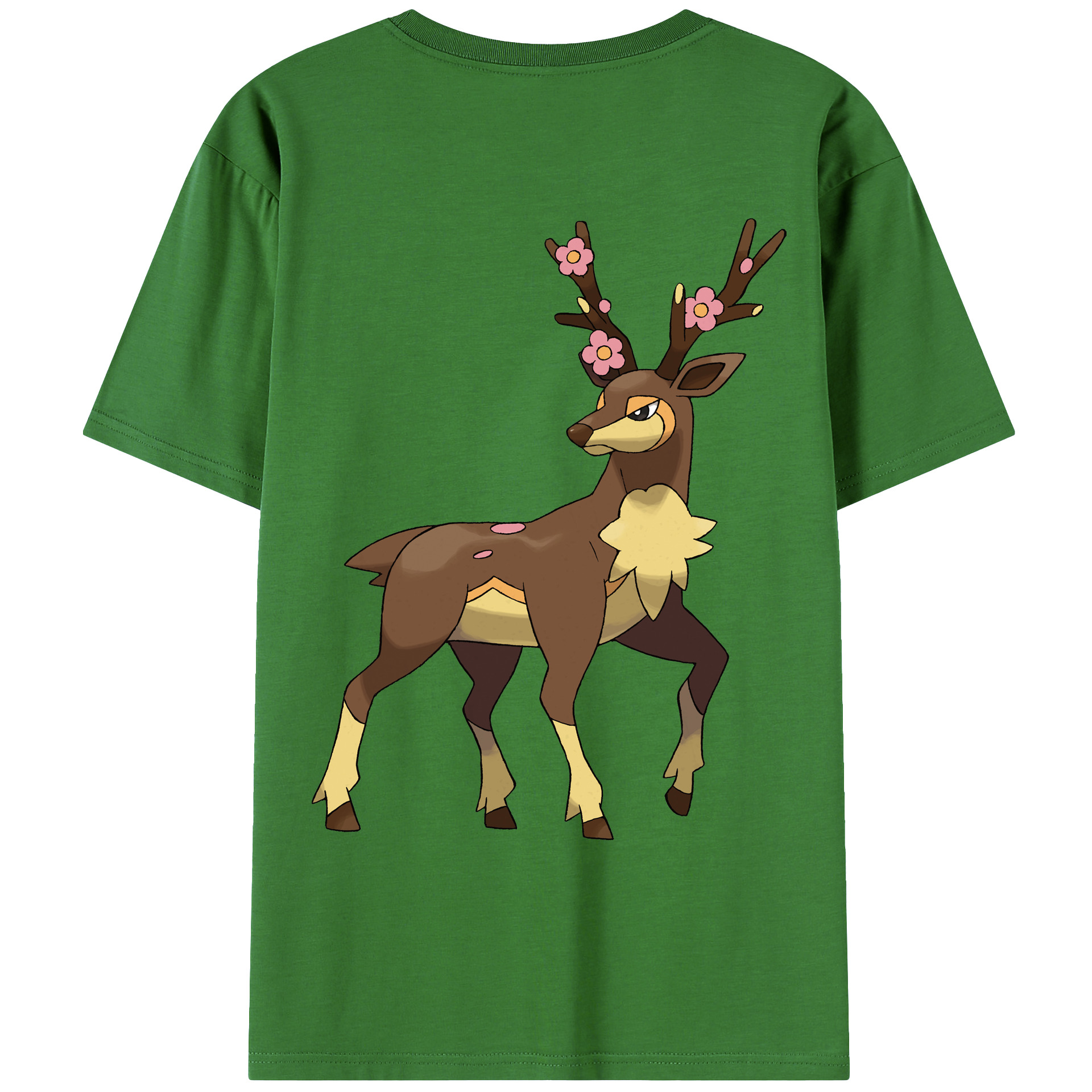 （画像用） ポケットモンスター Pokémon レディース半袖Tシャツ(バックプリント)